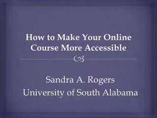 How to Make Your Online Course More Accessible