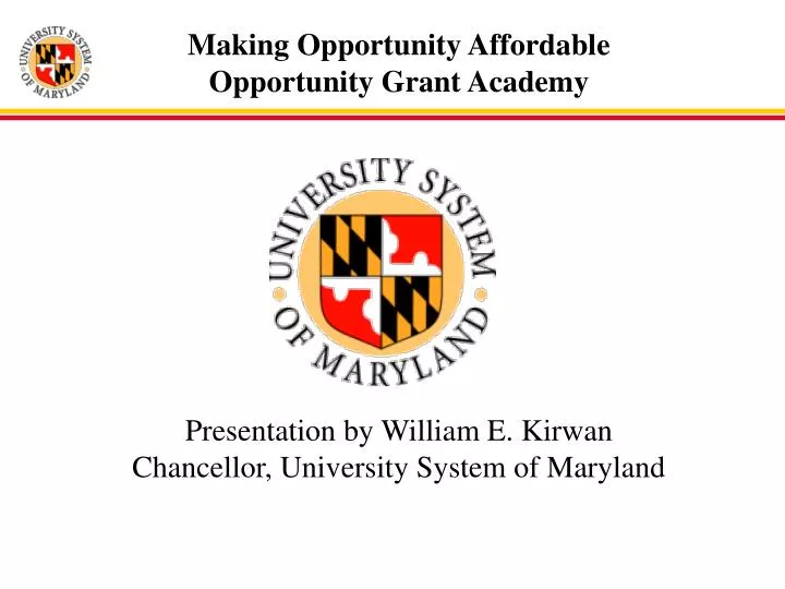 making opportunity affordable opportunity grant academy