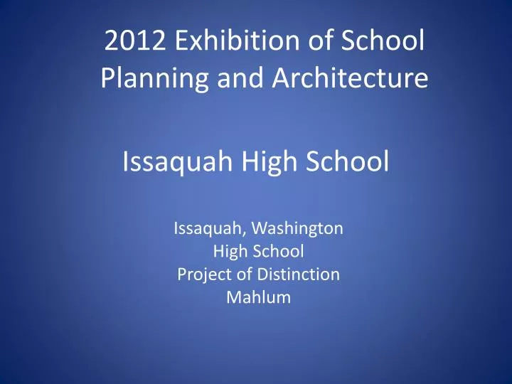 issaquah high school