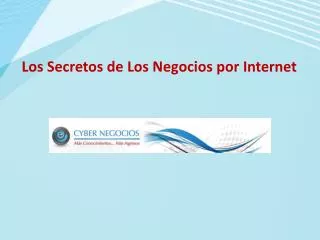 los secretos de los negocios por internet