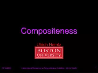Compositeness
