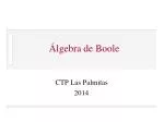 Álgebra de Boole - slide 1