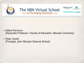 Debra Panizzon (Associate Professor, Faculty of Education, Monash University)