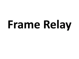 Frame Relay