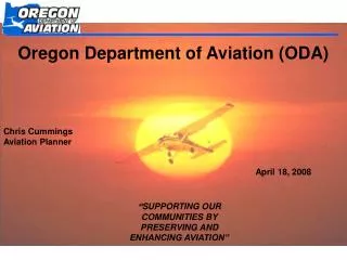 Oregon Department of Aviation (ODA)