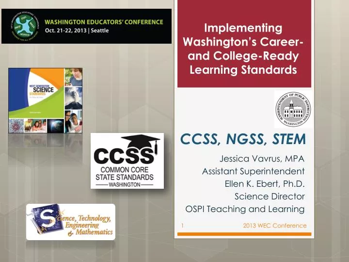 implementing washington s career and college ready learning standards