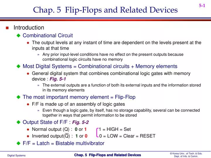 chap 5 flip flops and related devices