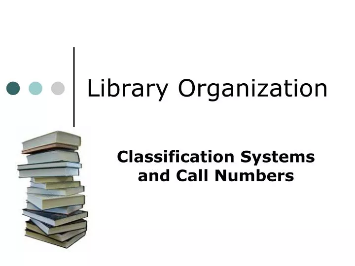 library organization