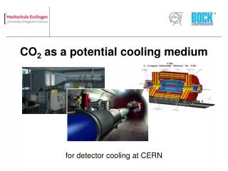 CO 2 as a potential cooling medium
