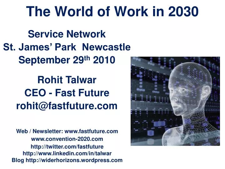 the world of work in 2030