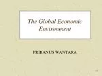 The Global Economic Environment: Changes and Challenges Post-World War II - slide 1
