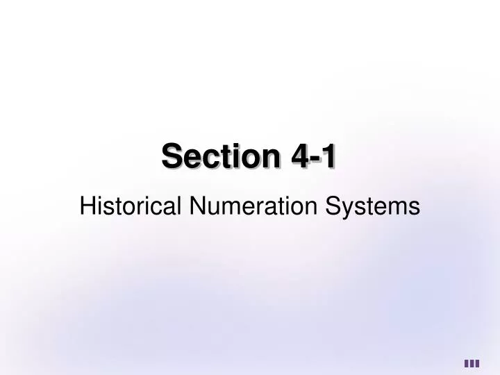 section 4 1