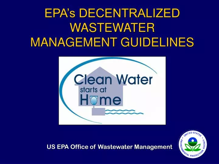 epa s decentralized wastewater management guidelines