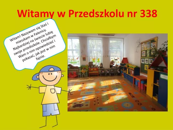 witamy w przedszkolu nr 338