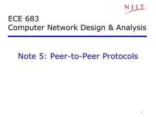 ECE 683 Computer Network Design &amp; Analysis