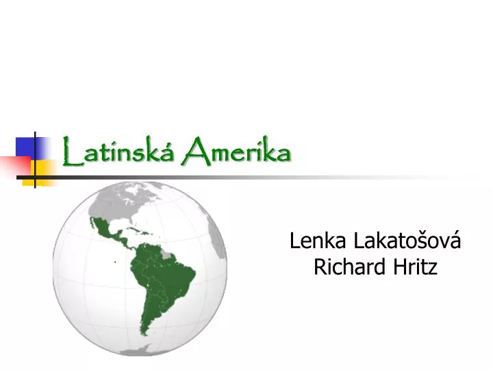 latinsk amerika