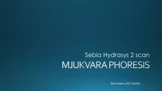 sebia hydrasys 2 scan