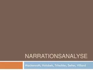 narrationsanalyse