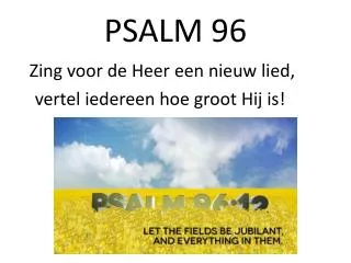 psalm 96