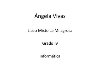 ngela vivas