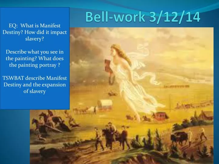 bell work 3 12 14