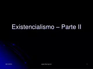 existencialismo parte ii