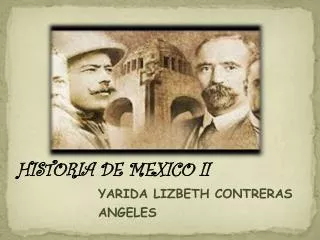historia de mexico ii