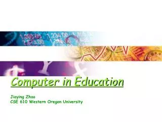 Computer in Education