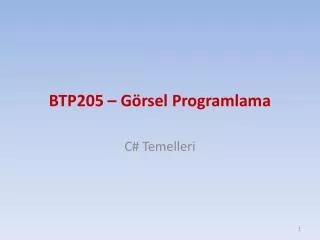 b tp205 g rsel programlama
