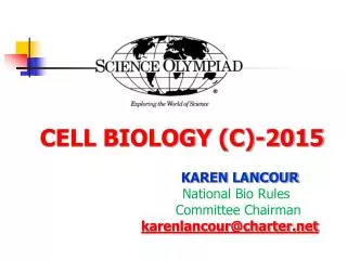 CELL BIOLOGY (C)- 2015
