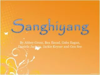 Sanghiyang