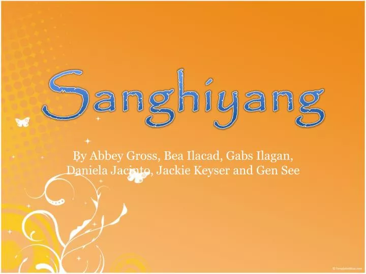 sanghiyang