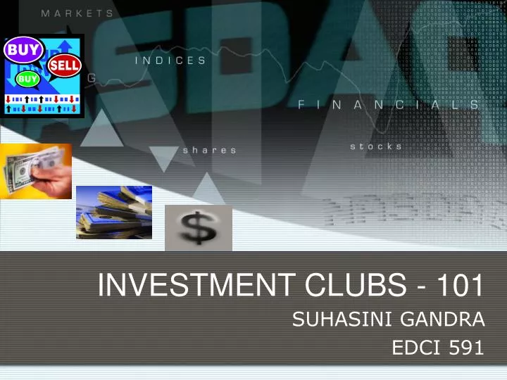 investment clubs 101