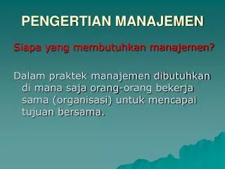 PPT - Pengertian Manajemen Waktu PowerPoint Presentation, Free Download ...