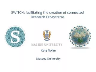 SWITCH: facilitating the creation of connected Research Ecosystems
