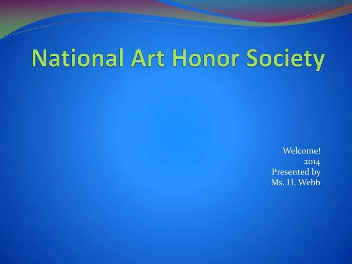 national art honor society