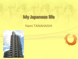 My Japanese life