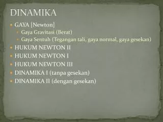 dinamika