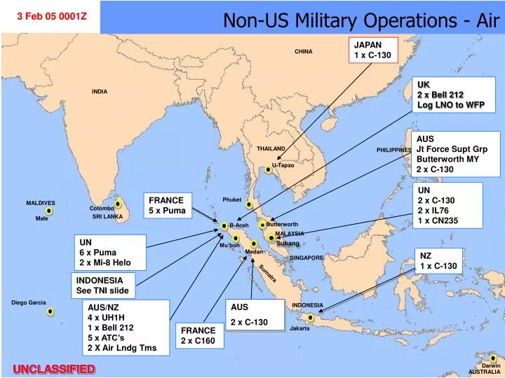 non us military operations air