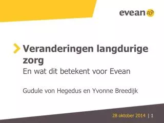 veranderingen langdurige zorg