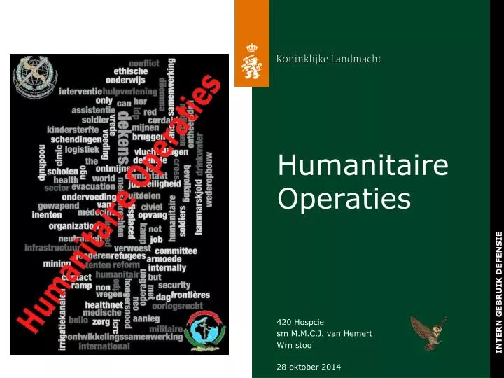 humanitaire operaties