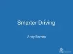 Smarter Driving - slide 1