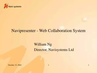 Navipresenter - Web Collaboration System