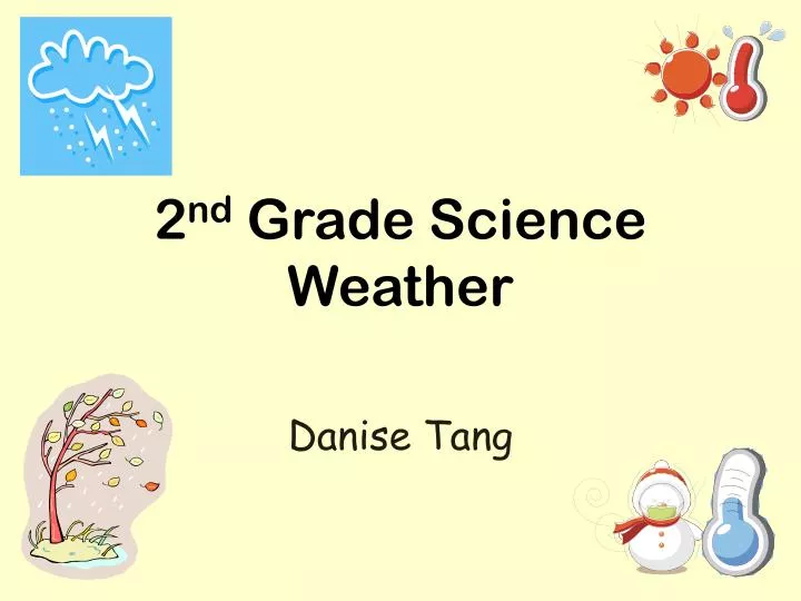 2 nd grade science weather