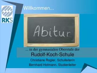 willkommen