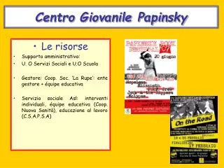 centro giovanile papinsky