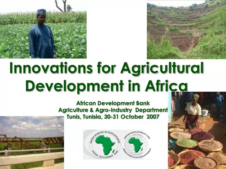 innovations for agricultural development in africa