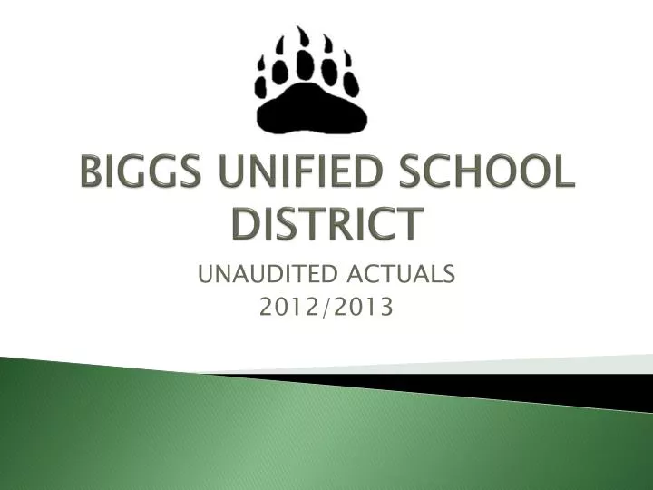 biggs unified school district