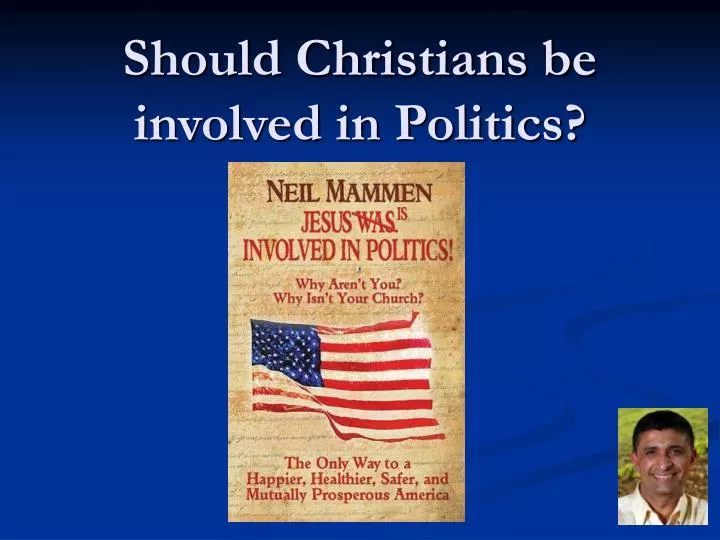 should christians be involved in politics