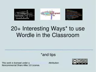 20+ Interesting Ways* to use Wordle in the Classroom